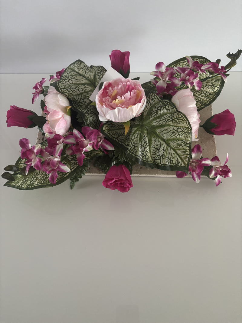 PIERRE NATURELLE ORCHIDEE PIVOINE