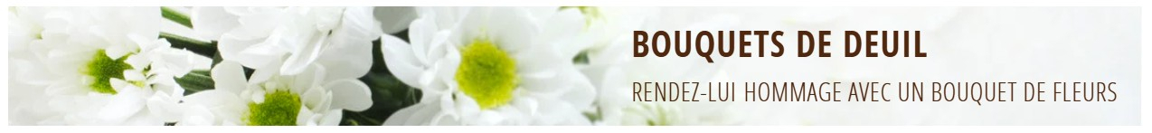 bouquet de deuil